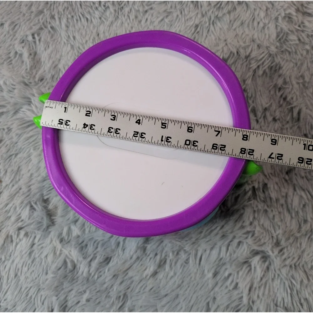 Little Tikes Drum  Purple Blue Green Yellow Baby Toddler Toy Musical Educational